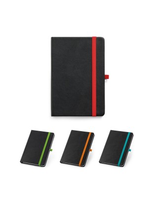 Caderno capa dura em PU térmico140 x 210 mm Personalizado - 93592