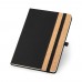 Caderno em cortiça e PU 140 x 210 mm Personalizado - 93593