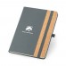 Caderno em cortiça e PU 140 x 210 mm Personalizado - 93593