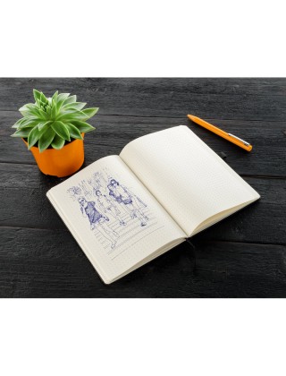 Caderno couro sintético Personalizado - 93595