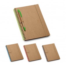 Caderno Reciclado Personalizado  140 x 180 mm- 93708