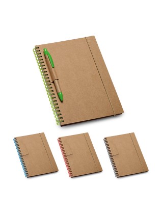 Caderno Reciclado Personalizado  140 x 180 mm- 93708