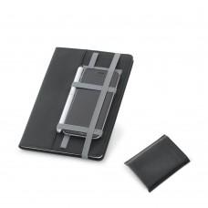 Caderno tipo moleskine personalizado - 93712
