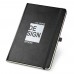 Caderneta Tipo Moleskine 120 x 180 mm Personalizado - 93727