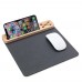 Mouse Pad com  Porta Canetas;, Porta Cartões e  Apoio para Celular personalizado -MP350