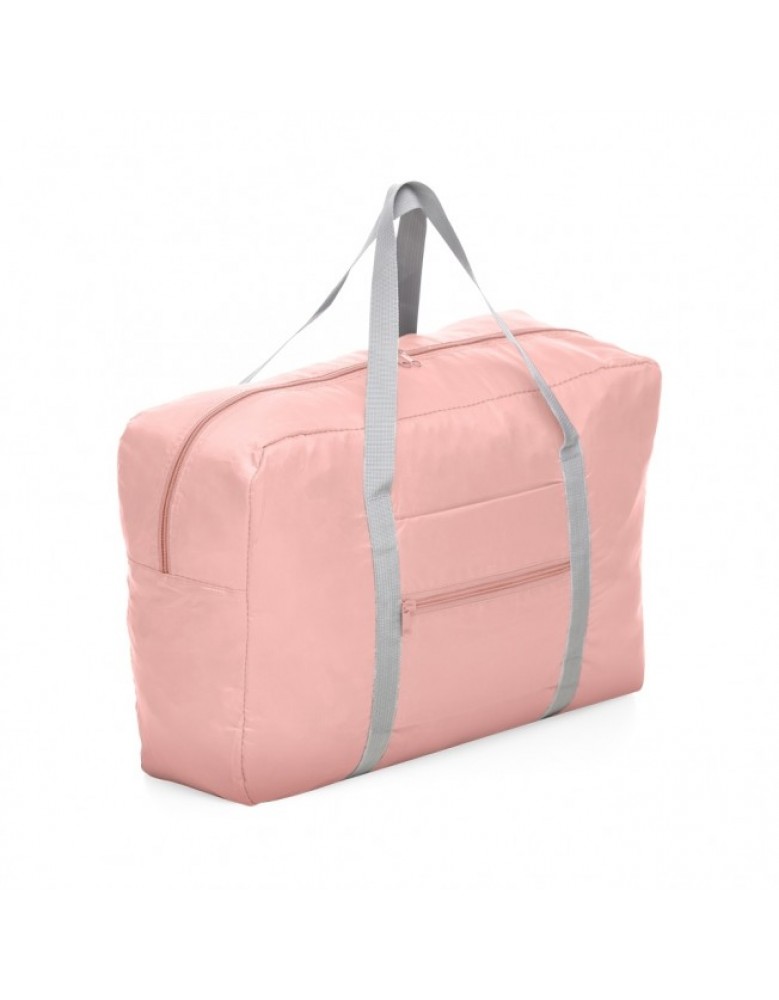 Bolsa de Viagem Dobrável Outubro Rosa Personalizada - 02093