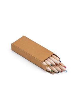 Conjunto mini lápis de cor personalizado - 51931