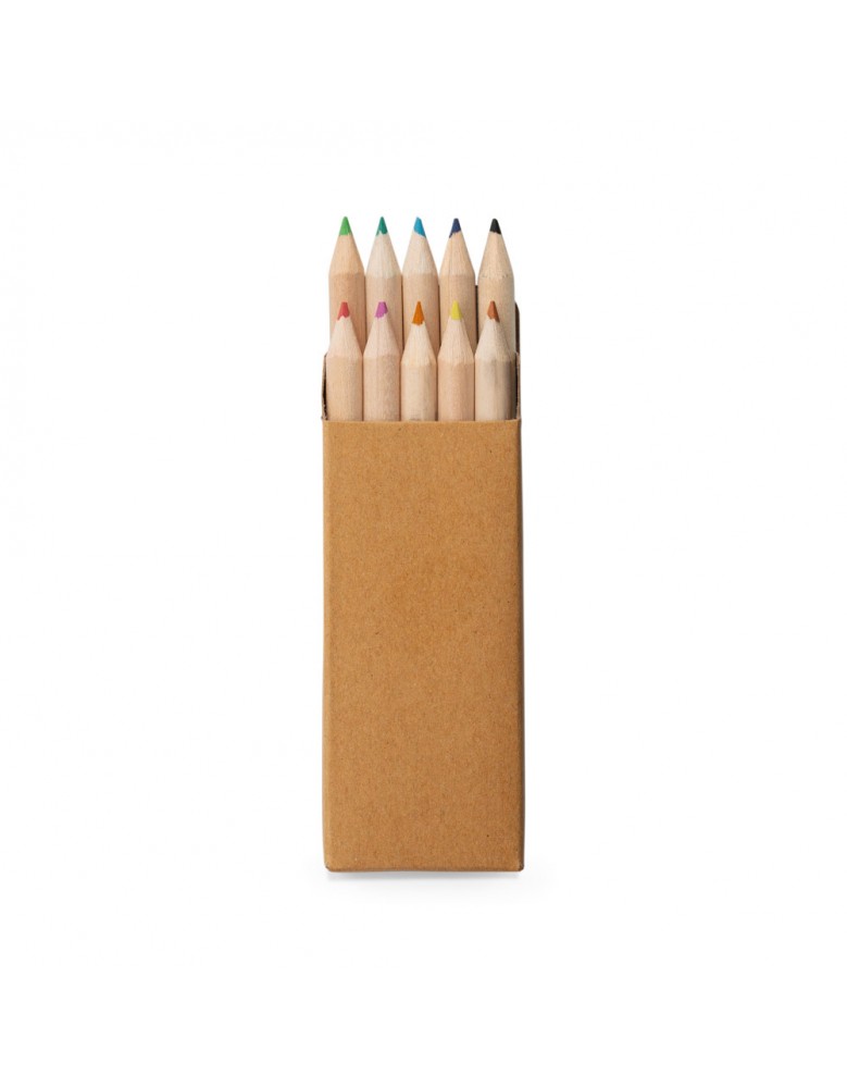 Conjunto mini lápis de cor personalizado - 51931