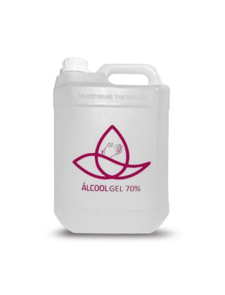 Álcool Gel 70% Antisséptico 5 Litros Personalizado - 94895