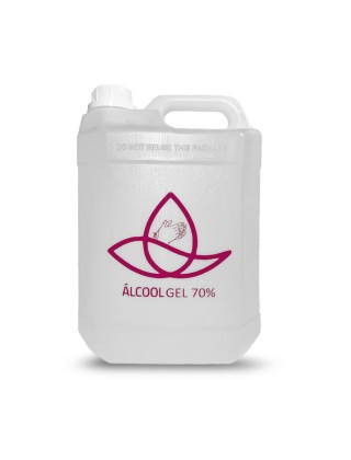 Álcool Gel 70% Antisséptico 5 Litros Personalizado - 94895