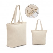 Sacola 100% algodão com fecho personalizada - 92926