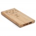 Carregador Portátil / Power bank e carregador Bambu personalizado - 57909