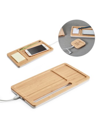 Organizador com carregador por indução personalizado - 57911