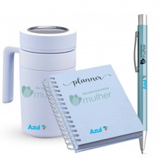 Kit de Brindes Personalizados para dia Internacional das Mulheres -kpdim