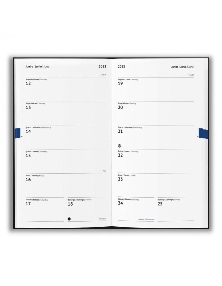 Agenda de bolso  Personalizada  - 66083