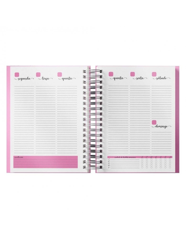 Planner Percalux Anual Personalizada - 14756