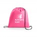 Sacola tipo mochila em TNT personalizada para Outubro Rosa - 92904