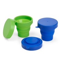 Copo Retrátil de Silicone 150ml Personalizado – Brinde Promocional 18636 