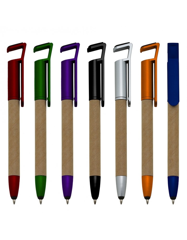 Caneta Ecológica Touch com Suporte Personalizada - 00708P