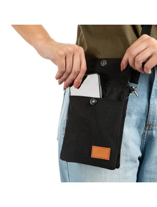 Mini Bolsa Transversal de Nylon Personalizada - 01227