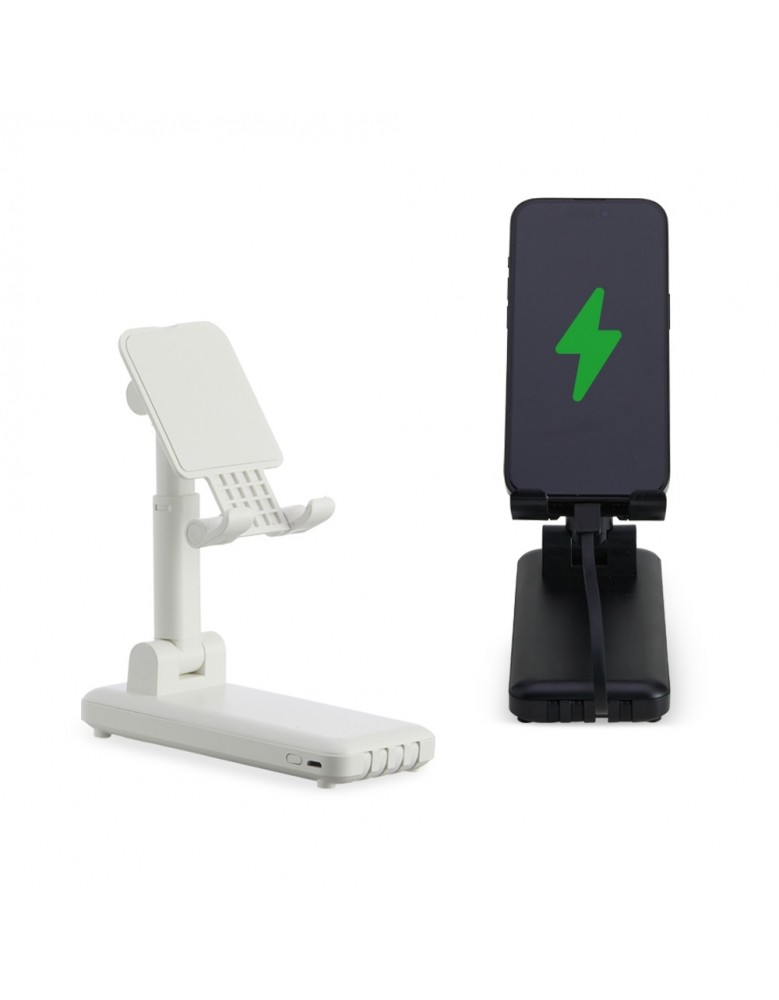 Power Bank 10.000mAh Multissaídas com Suporte para Celular ou Tablet Personalizado -05090